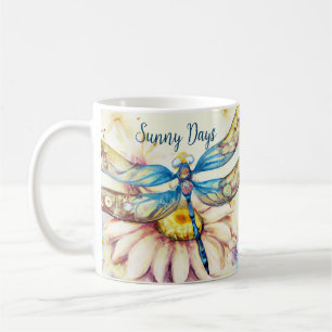 Mug Belle libellule aquarelle,