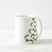 Mug Belle Lizard Vert Arbre de Noël (Devant droit)