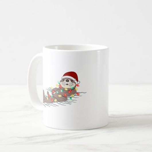 Mug Belle Loupe de Noël (Devant gauche)