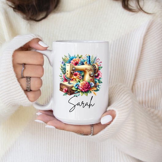 Mug Belle machine à coudre