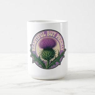 Mug Belle mais épineuse chardon vintage