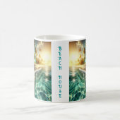 Mug Belle maison de plage Sunset à thème (Centre)