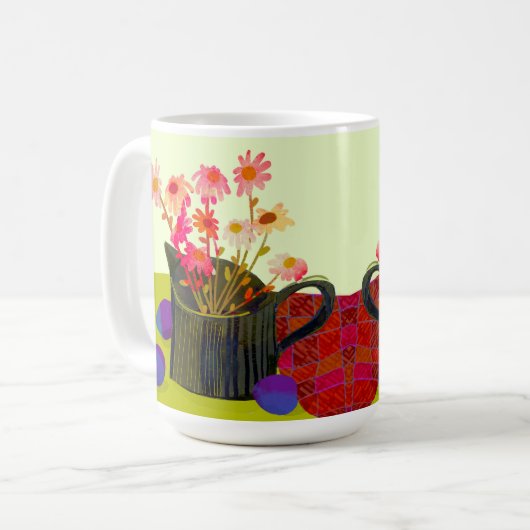 Mug Belle marguerite (Devant gauche)