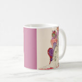 Mug belle mariée dans une belle robe (Devant droit)