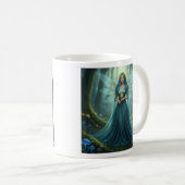 Mug Belle Mars Aquamarine Fée (Devant droit)