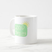 Mug Belle Matin Discours Bubble Sunshine (Devant gauche)