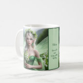 Mug Belle May Fairy dans Lilies de la Vallée (Devant gauche)