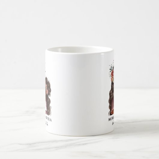 Mug Belle mère et fille noire (2) (Centre)