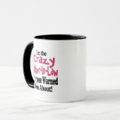Mug Belle-mère folle (Devant gauche)