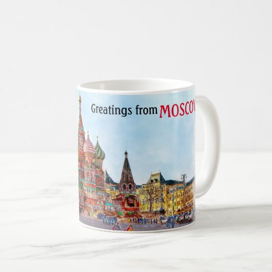 Mug Belle Moscou (Devant droit)