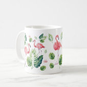 Mug Belle motif de flamants roses (Devant gauche)
