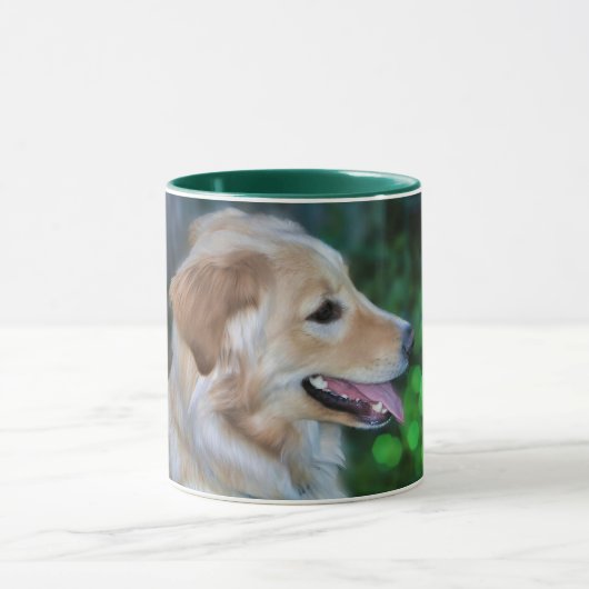 Mug Belle Musique Golden Retriever (Centre)