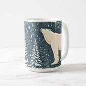 Mug Belle Ours Polaire Artique (Devant droit)