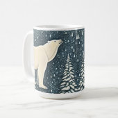Mug Belle Ours Polaire Artique (Devant gauche)