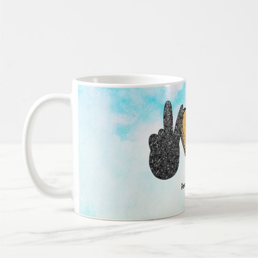 Mug Belle Paix Aimer Les Abeilles (Gauche)