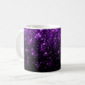 Mug Belle Parties scintillant violette Imprimer (Devant gauche)