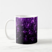 Mug Belle Parties scintillant violette Imprimer (Gauche)