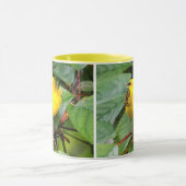 Mug Belle Paruline Wilson dans le cerisier (Centre)