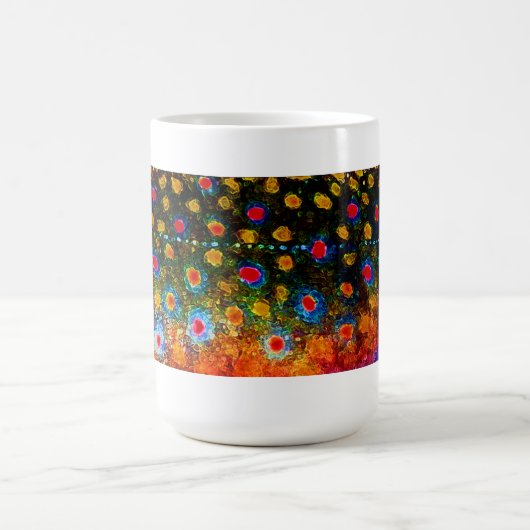 Mug "Belle peau, truite de ruisseau" par Madame de (Centre)