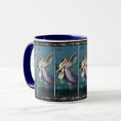 Mug Belle Peinture Ange Gardienne (Devant gauche)