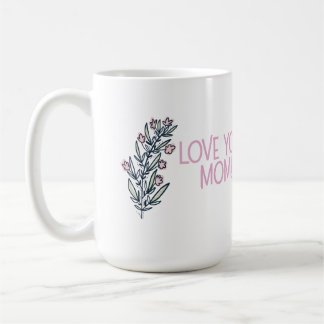 Mug Belle pensée pour la fête des Mères, "Je t'aime Ma