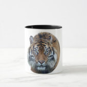 Mug Belle photo du visage du tigre du Bengale (Centre)