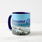 Mug Belle plage de Panamá City, la Floride (Devant gauche)