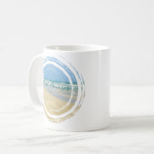 Mug Belle plage de Port Aransas Texas (Devant gauche)