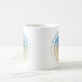 Mug Belle plage de Port Aransas Texas (Centre)