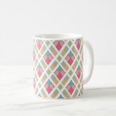 Mug Belle, plaid (Devant droit)