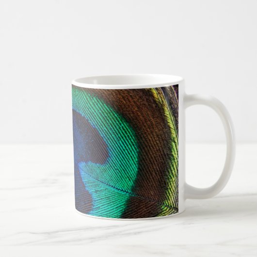 Mug Belle plume de paon (Droite)