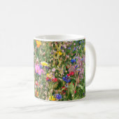 Mug belle prairie colorée de fleurs sauvages (Devant droit)