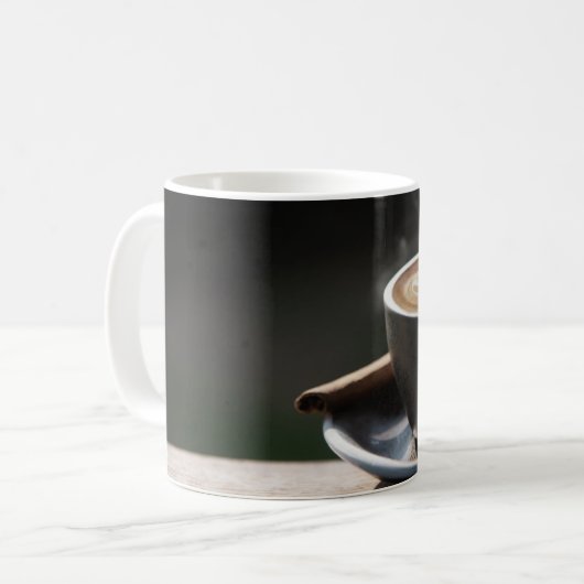 Mug Belle préparation de café. (Devant gauche)