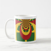 Mug Belle Rasta Extraordinaire Couleurs Art Imprimer (Gauche)