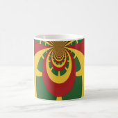Mug Belle Rasta Extraordinaire Couleurs Art Imprimer (Centre)