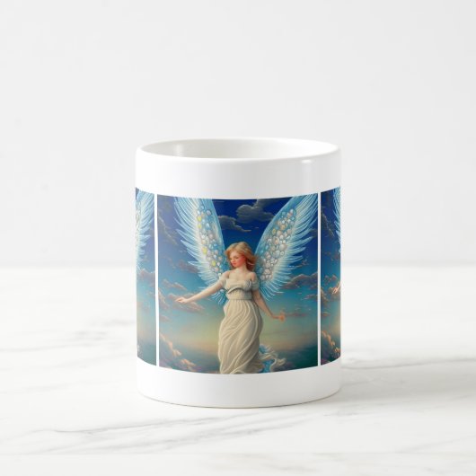 Mug belle robe blanche Angel (Centre)