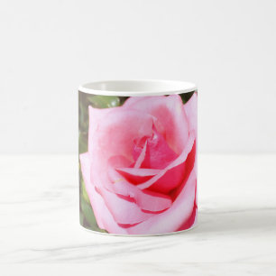 Mug belle rose rose fleur aux coeurs doux