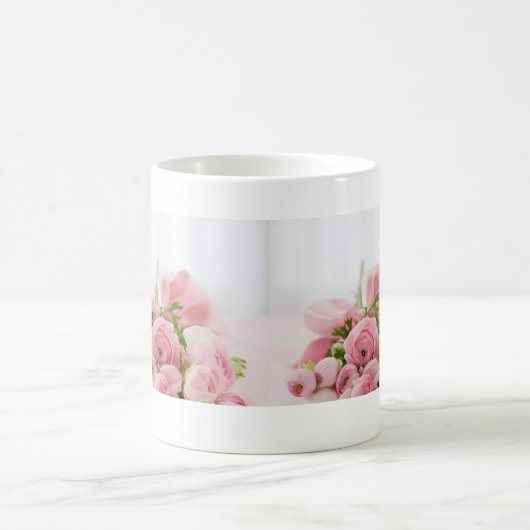 Mug Belle rose Roses Fleur Floral (Centre)