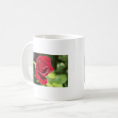 Mug Belle Rose Rouge Profonde (Devant gauche)