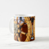 Mug Belle roue en bois robuste (Devant gauche)