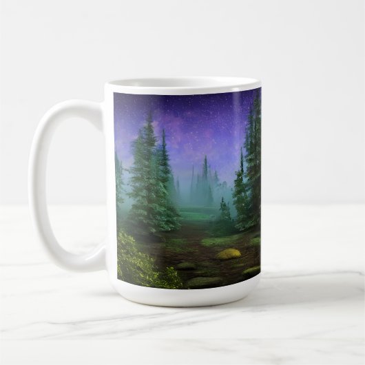 Mug Belle scène de nature au clair de lune (Gauche)