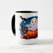 Mug Belle scène d'Halloween (Devant gauche)
