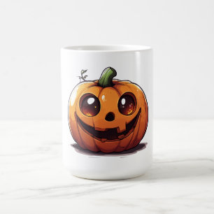 Mug Belle sculpture de dessin animé citrouille Hallowe