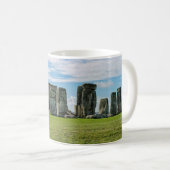 Mug Belle sculpture de Stonehenge-Wiltshire, Angleterr (Devant droit)