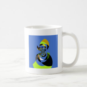 Mug Belle silhouette féminine colorée illustrations