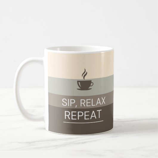 Mug Belle "SIP RELAX REPEAT" (Gauche)