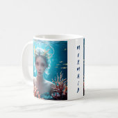 Mug Belle sirène sous l'eau (Devant gauche)
