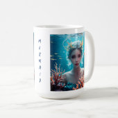 Mug Belle sirène sous l'eau (Devant droit)