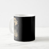Mug Belle Sorcière Imaginaire gothique Vampire Lune (Devant gauche)