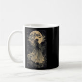 Mug Belle Sorcière Imaginaire gothique Vampire Lune (Gauche)